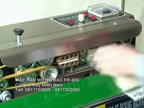 MÁY HÀN MIỆNG TÚI NILON LIÊN TỤC, LH: 0917102905