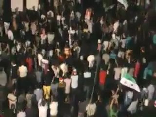 Syria فري برس ريف دمشق  التل  مظاهرة الاحرا 22 5 2012 Damascus