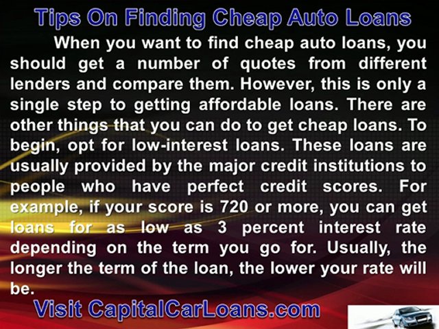 best auto loan rates