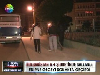 Bulgaristan'da 6.4 şiddetinde deprem - 22 mayıs 2012