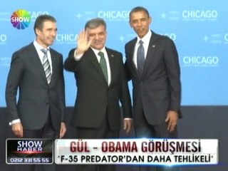 Abdullah Gül - Obama görüşmesi - 22 mayıs 2012