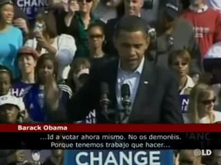 Obama y McCain, último esfuerzo para convencer