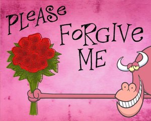 Please Forgive Me - Cartoon eCard