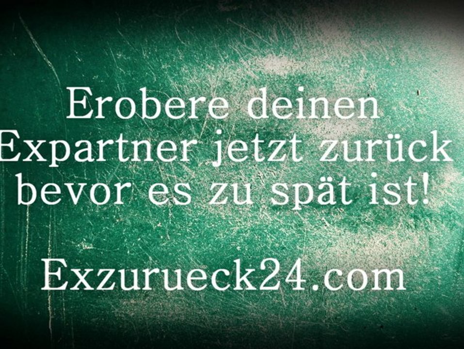 Ex zurück gewinnen (5/10) Die richtige Strategie