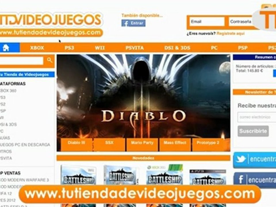 Tiendas de videojuegos online. Mejor tienda de consolas
