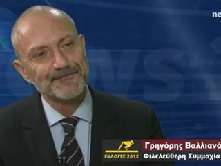 Ο Γρηγόρης Βαλλιανάτος στο News247.gr | Απόσπασμα 1 (23/05/11)
