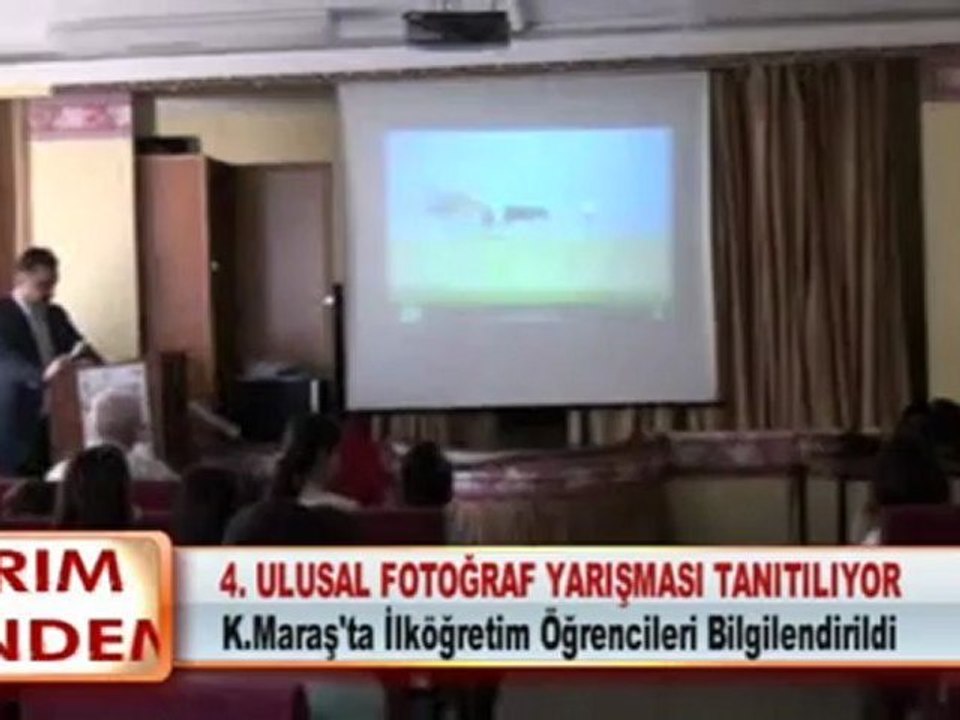 4. ULUSAL FOTOĞRAF YARIŞMASI TANITILIYOR 23.05.2012