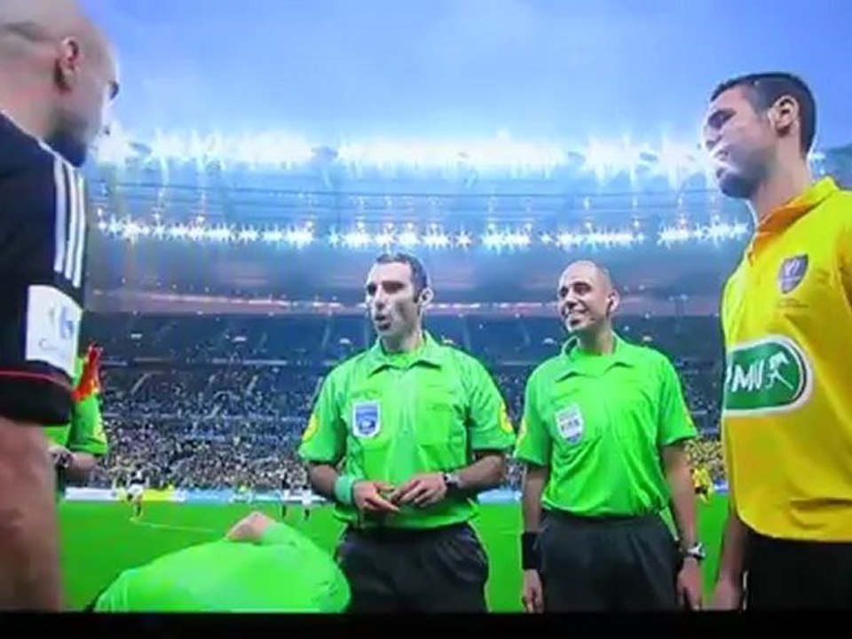 Finale de Coupe de France OL - U.S Quevilly Présentation du DEAL sur France 2