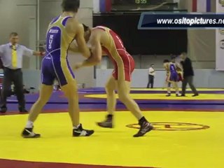 MUDAEV vs CHEKHIRKIN GRECO-ROMAN SENIOR WRESTLING SARANSK RUSSIA 2012