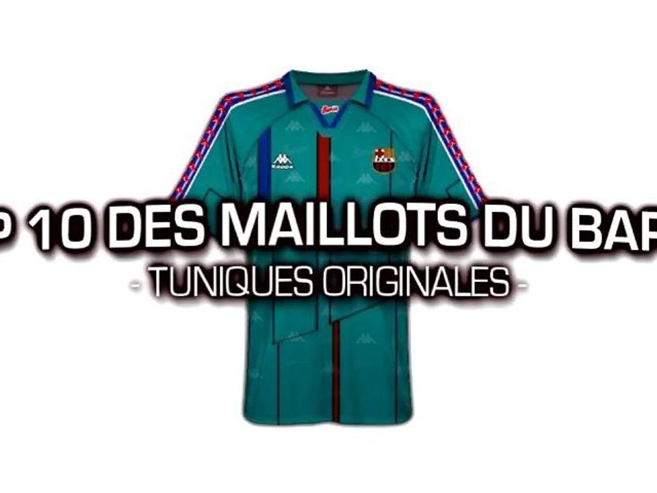 Top 10 des maillots les plus originaux du Barça