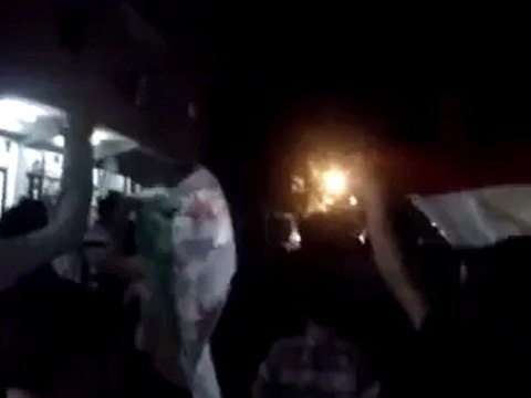 Syria فري برس حلب الأشرفية مظاهرة ثانية نصرة للمعتقلين 22 5 2012 ج1 Aleppo