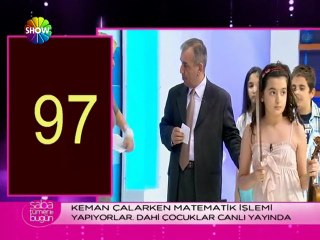 Rap yaparken matematik işlemi yapan dahi çocuk