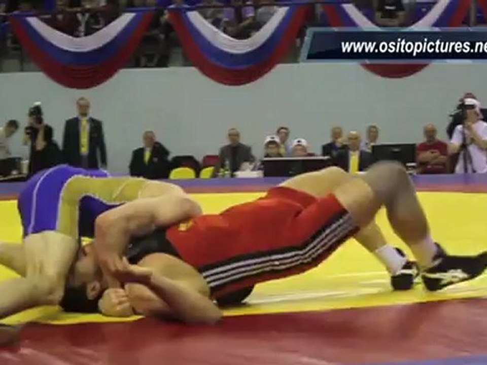 IVANOV vs NALGIEV GRECO-ROMAN SENIOR WRESTLING SARANSK RUSSIA 2012
