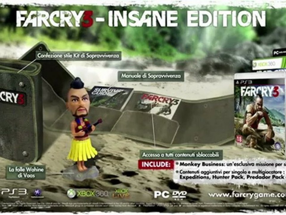Far Cry 3 - Insane Collection Pack