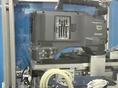 Panasonic - Test de résistance de caméscope Panasonic et carte P2
