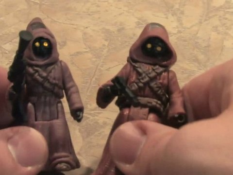 Classic Toy Room - JAWAS Star Wars Power of the Force action figures review