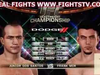 Watch Frank Mir vs Junior Dos Santos Live Free