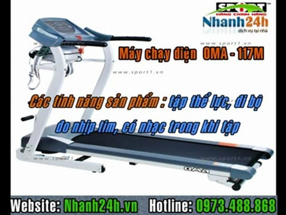 Máy chạy điện OMA-117M - Nhanh24h.vn