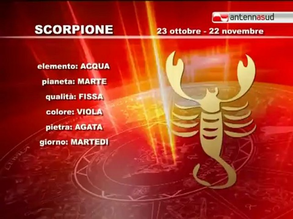 23.05.12 Segno per segno, l'oroscopo di Antenna Sud