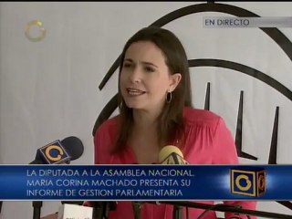 Machado: El presidente no atiende a militares venezolanos pero sí a colombianos