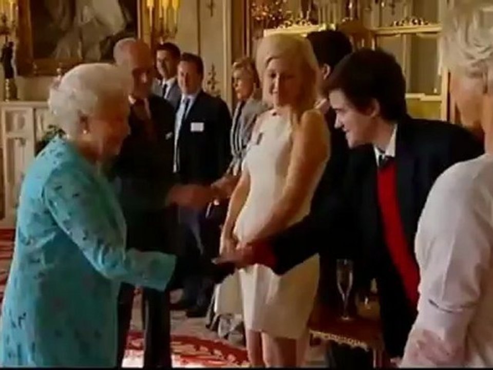 Celebrities meet the Queen