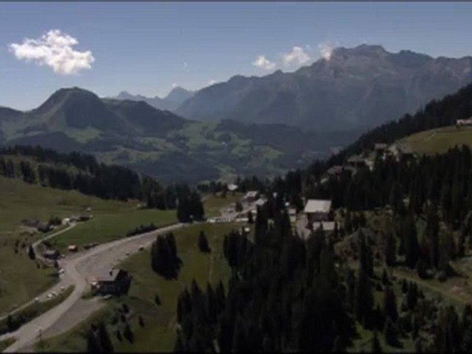 La Croix-Fry vue du ciel