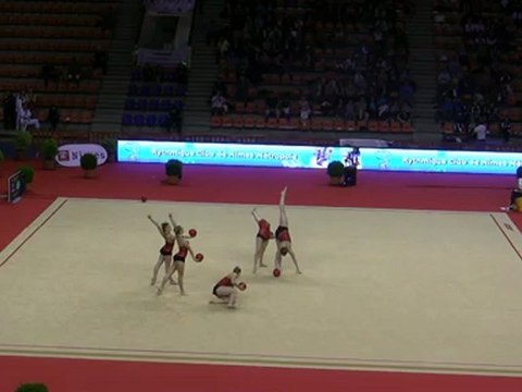 Championnat de France GR DF/DN Nimes 2012 - DF1 Juniors La Ferte sous Jouarre