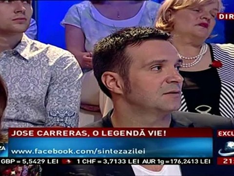 Jose Carreras - Live to Antena 3TV(23.Mai.2012)HD