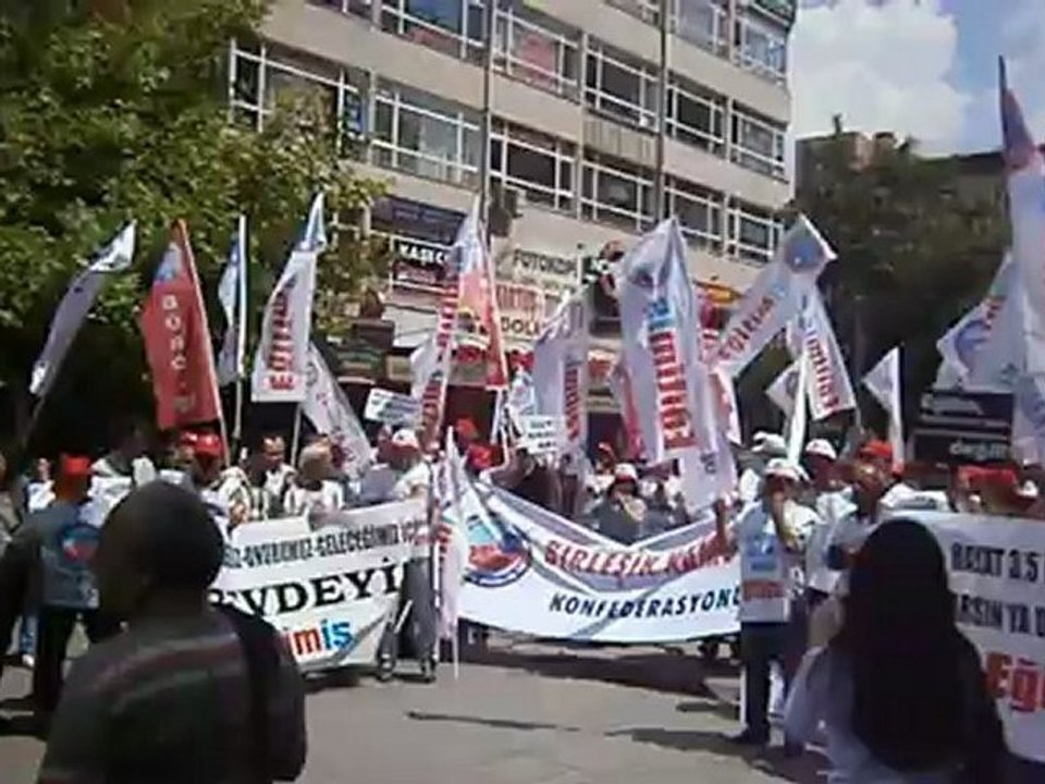 MEMURLARI UYARI EYLEMİ - ANKARA - www.haberamasya.com