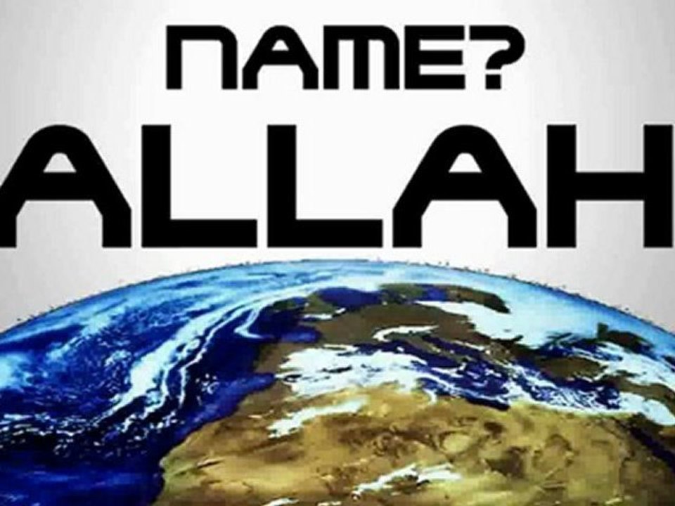 Warum nennen die muslime Gott Allah?