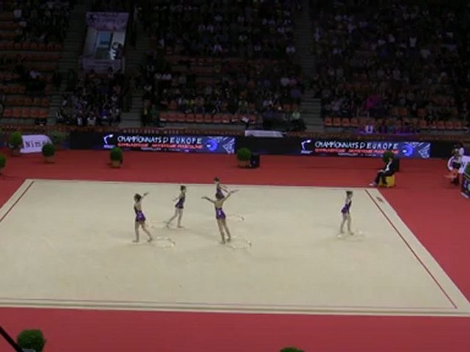 Championnat de France GR DF/DN Nimes 2012 - DF1 Minimes Thiais