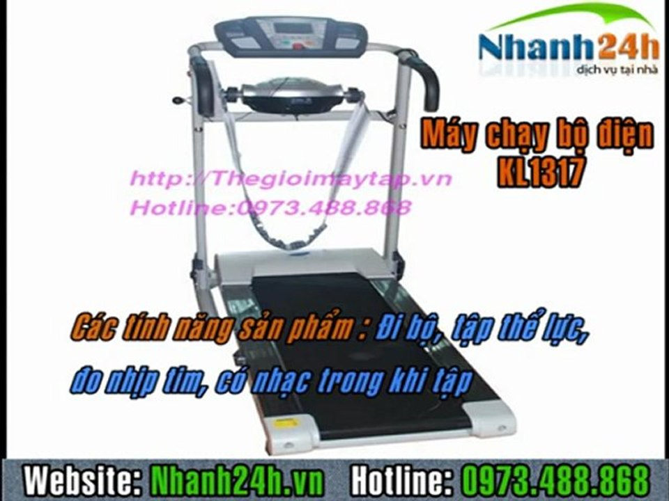 Máy chạy bộ điện KL 1317 - Nhanh24h.vn