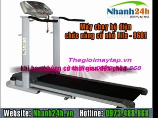 Máy chạy bộ điện chức năng cỡ nhỏ Life- 9601- Nhanh24h.vn