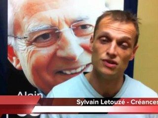 Législative 2012 - Sylvain Létouzé avec Alain Cousin