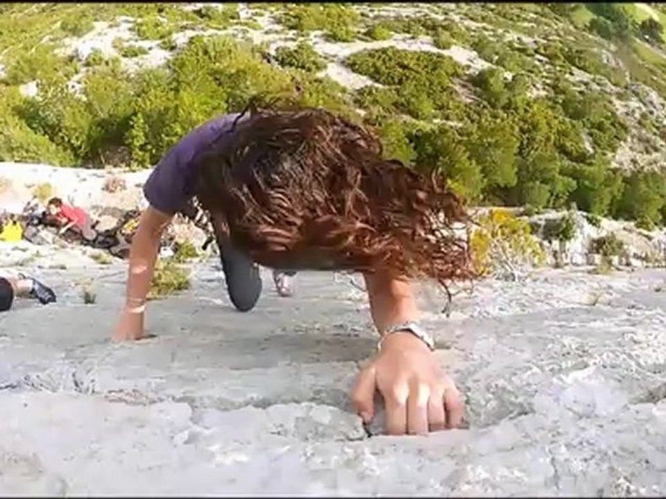 Escalade à Mouries France French climbing