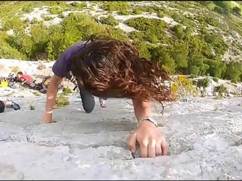 Escalade à Mouries France French climbing