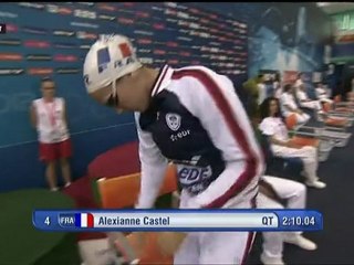 J1 - Demi-finale 200m dos F (Castel) - ChE 2012