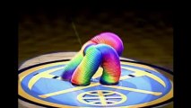 Human Slinky Live at NBA Denver Nuggets HalfTime Show