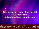 Refrigerator repair Tysons Corner VA 703-996-9115 Appliance repair