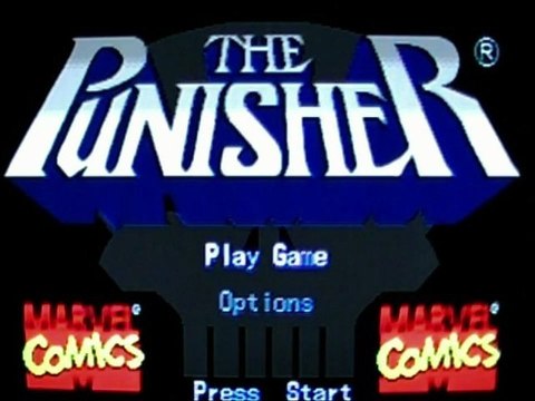 First Level - Test - The Punisher - Sega Genesis / Megadrive