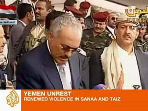 Deaths in Yemen protests