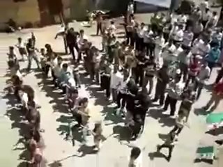 Syria فري برس ادلب  كفردريان  مظاهرة الأربعاء 23 5 2012 Idlib