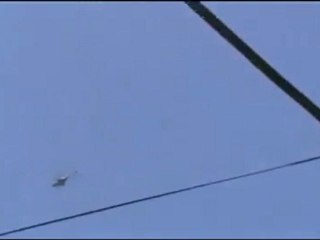 Syria فري برس ادلب  التمانعة تحليق مروحي فوق المدينة 23 5 2012 Idlib