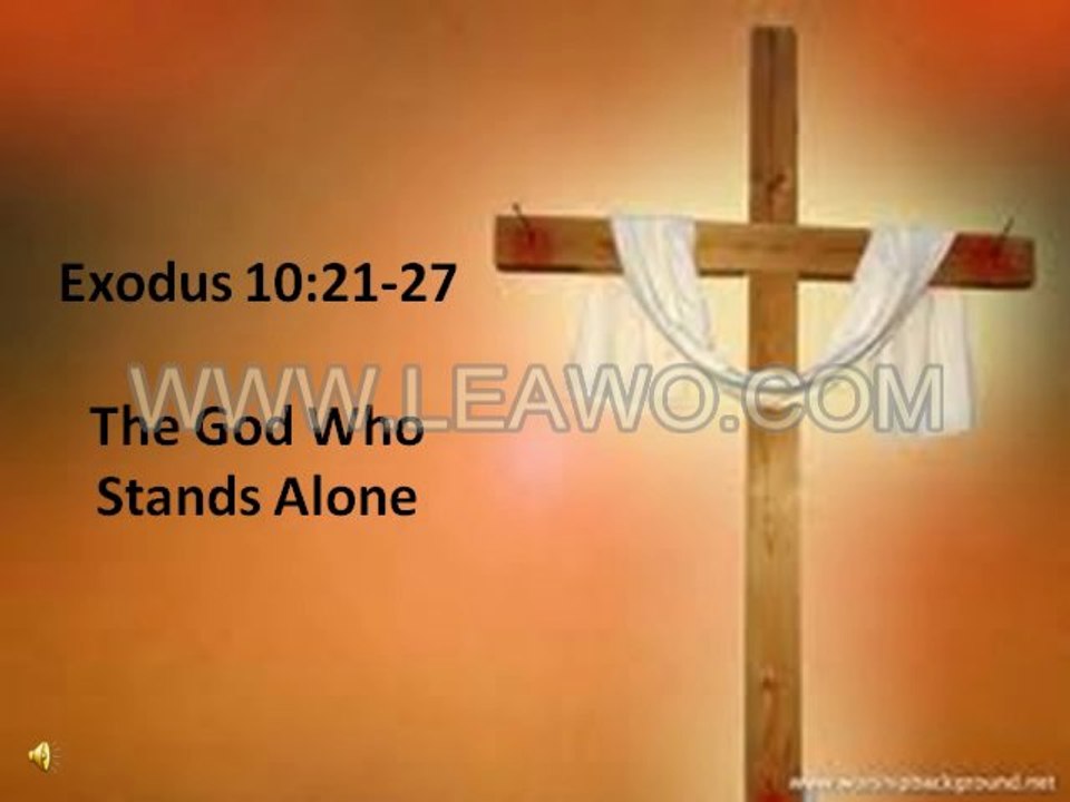 Exodus 10.21-27