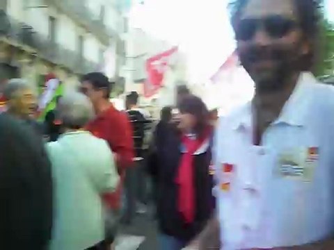 Préparation manifestation Béziers Mai 2012 CGT contre FN