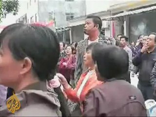 Chinese village mourns protester's death