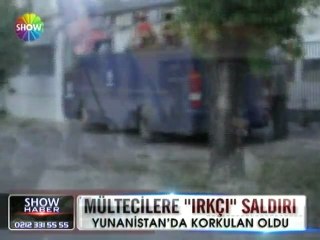 Yunanistan'da mültecilere ırkçı saldırı - 23 mayıs 2012