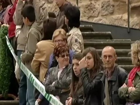 La reina Doña Sofía asiste a la inauguración de Monacatus en Oña (Burgos)