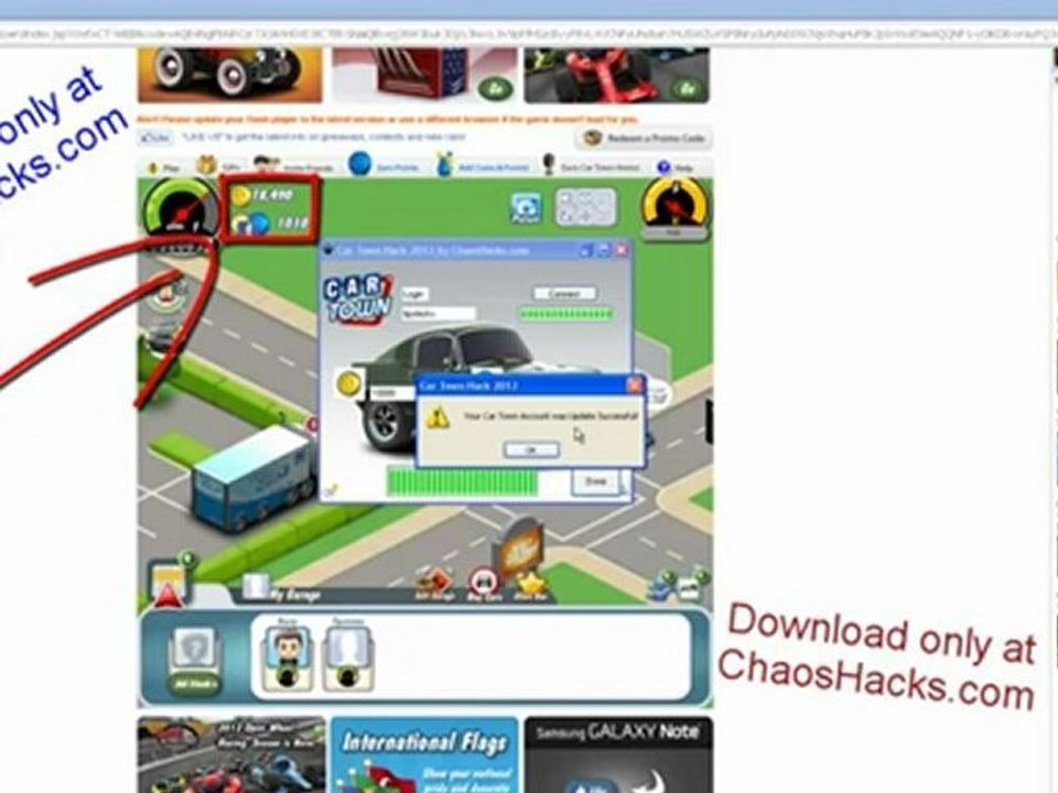 Car Town [ Hack Cheat ] FREE Download May 2012 Update