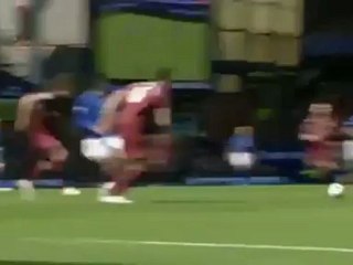 Everton vs Newcastle (13.05.2012) - first half goals